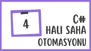 C HALI SAHA OTOMASYONU 4 [upl. by Ellah]