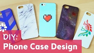 5 DIY Phone Case Designs  Sea Lemon [upl. by Robinia]