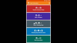Date Calculator App v143 [upl. by Nooj]