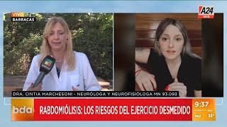 🔴 Rabdomiólisis los riesgos del ejercicio desmedido [upl. by Naryb]