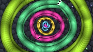 ULTIMATE SNAKE TRAP BATTLE Slitherio [upl. by Ahslek]