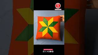 How To Make Patchwork Pillow Sewing Tutorial Part 43 [upl. by Rimola]