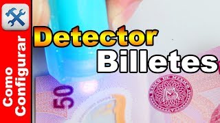 Detector De Billetes Falsos Portatil de Bolsillo  Comoconfigurar [upl. by Negem425]