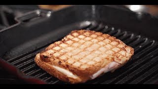 How to Make a Sandwich on a Grill Pan EASY Italian Panini Recipe [upl. by Nahtanohj]