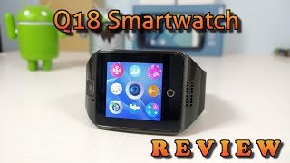 Q18 Smartwatch REVIEW [upl. by Shanks]