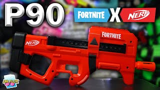 Nerf Made a Fortnite P90 SMG Is It GOOD [upl. by Trixi193]