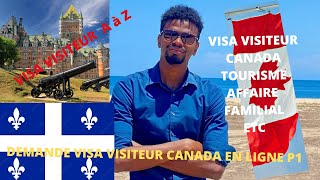 Comment créer un Compte Clégc pour visa Canada  partie 1 [upl. by Garbers]