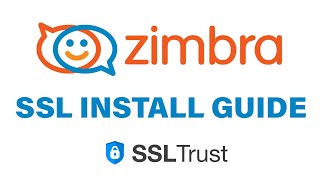 Zimbra SSL Install Guide [upl. by Annawit]