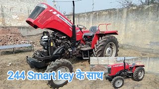 Massey 244 4wd Dyna smart का full review क्या है खासियत एक दम अलग ट्रैक्टर है [upl. by Aldos243]