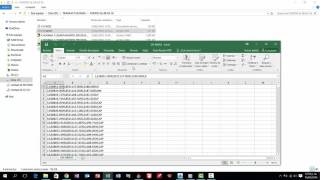 COMO SEPARAR TEXTO DELIMITADO POR COMAS EN COLUMNAS EN EXCEL 2016 [upl. by Grindle]