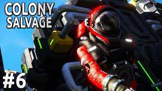 Space Engineers  Colony SALVAGE  Ep 31  DREADNOUGHT Repairs [upl. by Aklog]