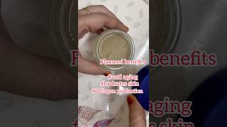 Flaxseed gel for skin and hairflaxseed vitamin E gelskincare diy beauty hairfallyoutubeshort [upl. by Nosnibor197]