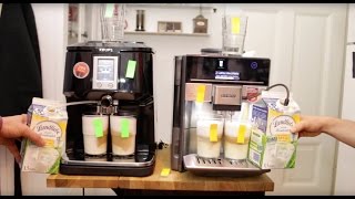 Kaffeevollautomaten Vergleich und Test Siemens EQ6 vs Krups EA 8808 [upl. by Anadal]