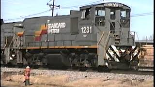 CSX Transportation Locomotive Yard Tour 1988 [upl. by Etnaed826]