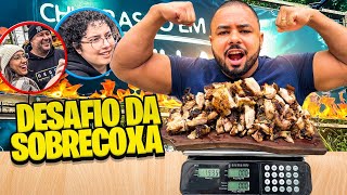 DESAFIO NA FEIRA COM MUITA SOBRECOXA  BIG FOOD FEST [upl. by Imefulo870]