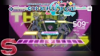 Hatsune Miku Colorful Stage  FAKE HEART Master  SRank Full Combo [upl. by Aneelak474]