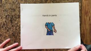 Hands in pants Social Story [upl. by Rintoul]