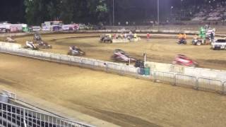 USAC Midget Qualifier IL State Fairgrounds MultiPurpose Arena [upl. by Sirej390]