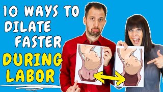 How to DILATE Cervix Faster 7 min Workout by a DOCTOR Induce Labor NATURALLY SPEED up Labor S1 E5 [upl. by Eedia]