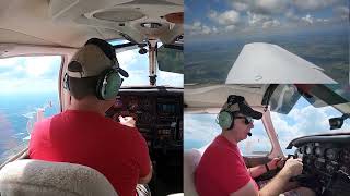 Piper Warrior PA28161 Slow Flight for Private Pilot [upl. by Hewitt]