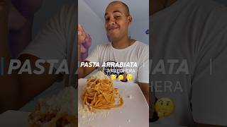 PASTA ARRABIATA 🤤 PICANTE Y BUENISIIMAAAA🔥 shorts [upl. by Lesnah]