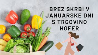 Tedenski jedilnik in nakupovalni seznam za JANUAR Jelena Dimitrijevič [upl. by Azerila475]