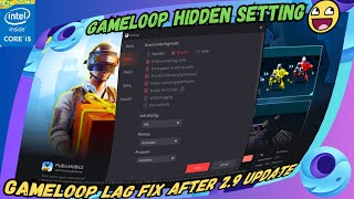 Gameloop Lag Fix After 29 Update  Can I Fix The Lag In Gameloop  Gameloop Hidden Setting  2024 [upl. by Nosirb]