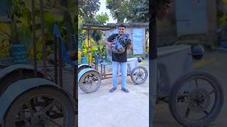 Making homemade RC tractor 🚜 bike engine shots project sujanexperiment [upl. by Alyar]