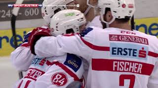 Erste Bank Eishockey Liga 1718 19 Runde Black Wings Linz  EC KAC 23 [upl. by Knarf]