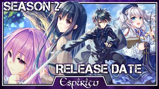 Seirei Gensouki Season 2 Episode 1 Release Date  Spirit Chronicles [upl. by Rebmeced]