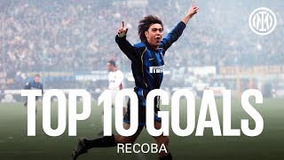 TOP 10 GOALS  RECOBA ⚫🔵 [upl. by Ong]