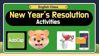 새해 계획 세우기 New Years Resolution Activities  학년말 영어수업 [upl. by Nnyllaf]