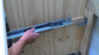 How To Install Blum Tandem Undermount Drawer Slides  Tiny House Revolution [upl. by Aihsatal574]