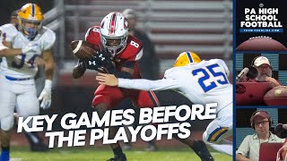 Key games before the playoffs  PA High School Football Report [upl. by Mcgannon843]