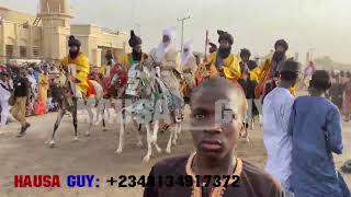 Yadda ake Hawan Daushe a Zaria Zaria Sallah Durbar [upl. by Middendorf]