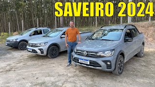 Volkswagen Saveiro 2024  Versões Preços e o que mudou [upl. by Eanar662]