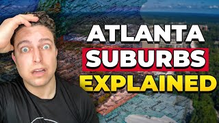 Every Atlanta Suburb Explained  Living In Atlanta Suburbs [upl. by Avir761]