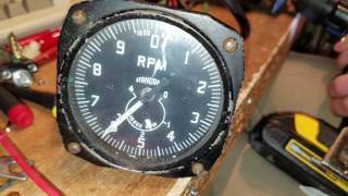 Aircraftstyle tachometer testing [upl. by Ronn658]