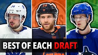 The BEST NHL Player From Each Draft [upl. by Salahi]