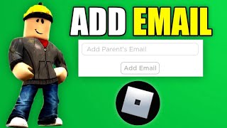 How to ADD EMAIL to your Roblox Account 2025 [upl. by Annohs]