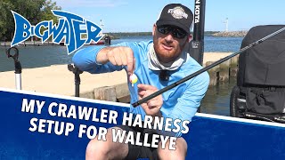 Crawler Harness Set Up for Walleye Fishing  My Rig for Lake Erie Walleye [upl. by Lucius140]