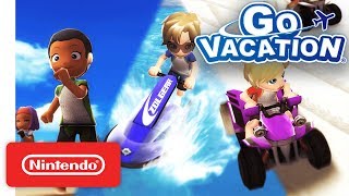 Go Vacation  The Vacation Starts Now  Nintendo Switch [upl. by Ovida]