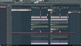 Headhunterz  Dragonborn Part 3 FL Studio Remake [upl. by Heuser]