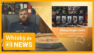 Viking Single Casks Signatory Vintage Editions in nordischem Gewand  Whiskyde News [upl. by Ailed]