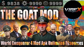 WC4 The GOAT Mod  Unlimited Resources  Current World 2025 [upl. by Eusoj]