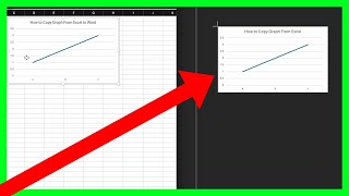 How to Copy Graph from Excel to Word NEW Microsoft Excel and MS Word Update in 2024 [upl. by Auberon]