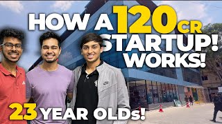 How a 120 CR Startup Works 🚀  Office Tour of Indias 23 Year Olds Startup BlueLearn​ [upl. by Lenni]