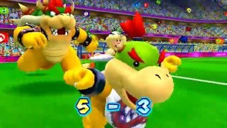 ABM Mario vs Bowser FootBall M amp S London 2012 Olympic Games HD [upl. by Proulx]