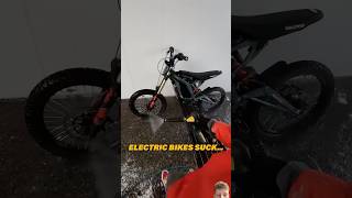 Pressure Washer VS Electric Bike 💀surron talaria electricbike shorts [upl. by Ijan]