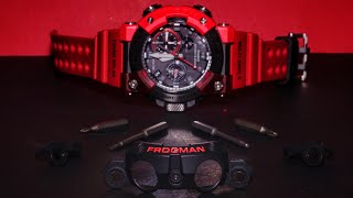 GWFA1000 frogman GShock disassembly and mod [upl. by Bandler]